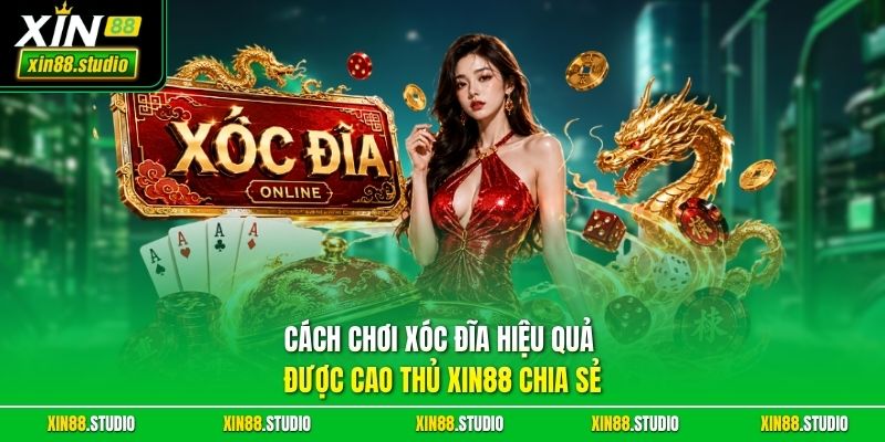 Cách chơi xóc đĩa hiệu quả được cao thủ Xin88 chia sẻ