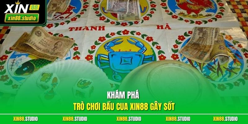 Khám phá trò chơi bầu cua xin88 gây sốt