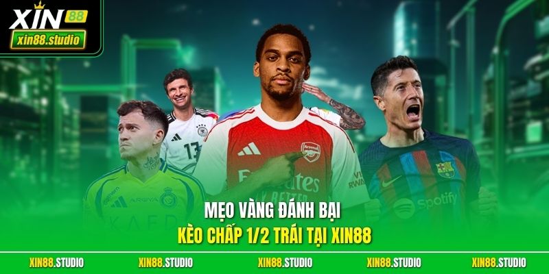 Mẹo vàng đánh bại kèo chấp 1/2 trái tại xin88